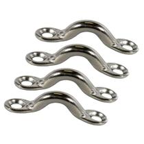 Alça Inox Para Fixação De Capotas Kit 4 Peças Alça Inox Para Fixação De Capotas Kit 4 Peças