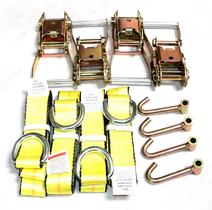 Alça Lasso GRIPON de 2 x 8 pés com 2 catracas e gancho de dedo em J Alça Lasso GRIPON de 2 x 8 pés com 2 catracas e gancho de dedo em J