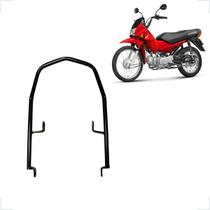 Alça Modelo Esportiva Moto Honda Pop 100 2007 2008 2009 2010 2011 2012 2013 2014 2015 Cor: Preto