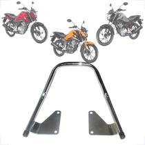 Alça Modelo Vertical Moto Titan/Fan/Start 160 2025 Cor: Cromado Alça Modelo Vertical Moto Titan/Fan/Start 160 2025 Cor: Cromado