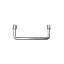 Alça ou Puxador Retangular Encaixe P Kit 10 Un 6x2,5cm Caixa Bandeja Artesanato