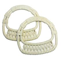 Alça Para Bolsa De Crochê Modelo P Rattan Alça Para Bolsa De Crochê Modelo P Rattan