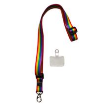 Alça Para Celular Lgbt Universal Cordão Arco Iris Alça Para Celular Lgbt Universal Cordão Arco Iris