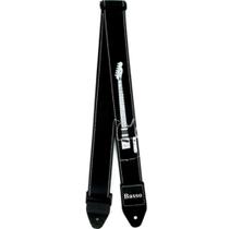 Alça Para Guitarra Preta Regulável 431.sf-33 Basso Straps