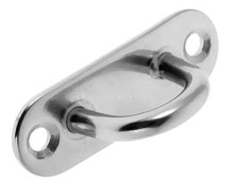 Alça Passa Cabo 5 Mm Em Aço Inox Para Convés Toldo Lancha Alça Passa Cabo 5 Mm Em Aço Inox Para Convés Toldo Lancha