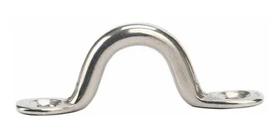 Alça Passa Cabo Convés Inox Suporte Defensa Importado 5mm Alça Passa Cabo Convés Inox Suporte Defensa Importado 5mm