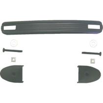 ALCA Plana Plastica 25CM C/2 Preta Ludovico