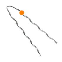 Alca preformada multiplex 25mm laranja 105506