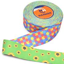 Alça Quebra-Cabeça Especial Autismo Marwan 40mm - 10 Metros