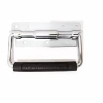 Alça Retrátil Com Base Inteiriça Emborrachada As - 4 Para Caixa Case Metalfecho Alça Retrátil Com Base Inteiriça Emborrachada As - 4 Para Caixa Case Metalfecho