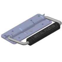 Alça Retrátil Com Mola Base Inteiriça Emborrachada As - 5 Para Caixa Case Metalfecho Alça Retrátil Com Mola Base Inteiriça Emborrachada As - 5 Para Caixa Case Metalfecho