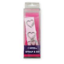 Alça strap and go neon pink - caderno inteligente