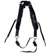 Alça Strap Dupla de Couro - Preta Alça Strap Dupla de Couro - Preta