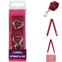 Alça strap & go red - caderno inteligente