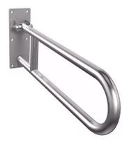 Alça Suporte Barra De Apoio Articulada Inox Banheiro 60cm Alça Suporte Barra De Apoio Articulada Inox Banheiro 60cm