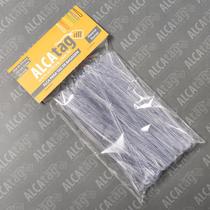 Alça Tag Bagagem Silicone - 16 cm - Cordão Transparente