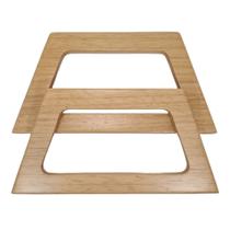 Alça trapézio em madeira