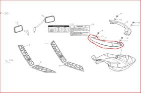 Alca Traseira Lado Esquerdo Preta-51205-t42-0a0 Itva51205-t42-0a0 Alca Traseira Lado Esquerdo Preta-51205-t42-0a0 Itva51205-t42-0a0