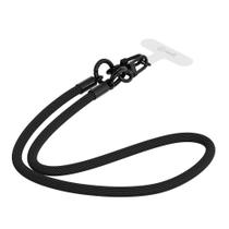 Alça Universal Transporte Smartphone Phone Strap Iwill 40cm - Preta