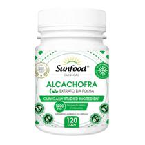 Alcachofra Extrato Seco 120 cápsulas Importado Sunfood