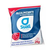 Alcalinizante Elevador de Alcalinidade De Piscina 2kg Suall Alcalinizante Elevador de Alcalinidade De Piscina 2kg Suall
