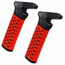 Alças automotivas Caidre Car Door Handles, pacote com 2 unidades vermelhas