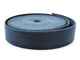 Alças de algodão CRAFTMEMORE Heavy Duty Navy 5m x 5cm