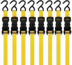 Alças de Amarração com Catraca Stanley S1000 (8 Unidades) - 1m x 3m Alças de Amarração com Catraca Stanley S1000 (8 Unidades) - 1m x 3m