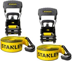 Alças de Amarração com Catraca STANLEY S1007 (1,5cm x 5m - 500kg) - Pacote com 2
