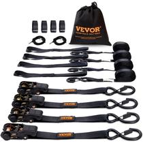 Alças de amarração com catraca VEVOR 1 m x 4,5 m, 1000 kg de resistência à ruptura Alças de amarração com catraca VEVOR 1 m x 4,5 m, 1000 kg de resistência à ruptura