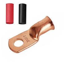 Alças de arame DHYANAOM 2 AWG 5/16" com tubo termorretrátil, 12 unidades Alças de arame DHYANAOM 2 AWG 5/16" com tubo termorretrátil, 12 unidades