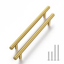 Alças de armário Haliwu Brass Gold 19 cm Hole Center 5"
