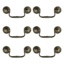 Alças de armário Pastlla Vintage Bronze 8,4 cm 6 unidades Alças de armário Pastlla Vintage Bronze 8,4 cm 6 unidades