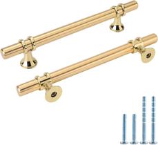 Alças de armário, puxadores de gaveta e maçanetas Rergy Gold 128 mm Alças de armário, puxadores de gaveta e maçanetas Rergy Gold 128 mm