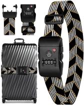 Alças de bagagem Slohif TSA Lock para malas, cinto de viagem Alças de bagagem Slohif TSA Lock para malas, cinto de viagem