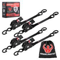 Alças de catraca retráteis ARMORLOGISTICS, pacote com 4, 680 kg