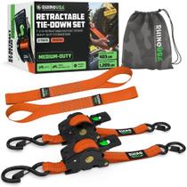 Alças de catraca retráteis Rhino USA 1 cm x 3 m 550 kg, pacote com 2 Alças de catraca retráteis Rhino USA 1 cm x 3 m 550 kg, pacote com 2