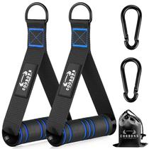 Alças de exercícios COOBONS FITNESS Heavy Duty para máquina de cabos