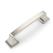 Alças de gabinete Amerdeco, níquel acetinado escovado, 96 mm, orifício, pacote com 20