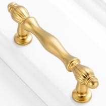 Alças de gabinete BEROSSA, pacote com 30, ouro escovado, 7,6 cm