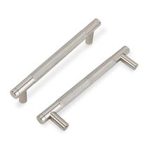 Alças de gabinete COTYKILEY, níquel acetinado escovado, pacote com 10, 96 mm