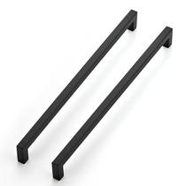 Alças de gabinete JOY DECOR em aço inoxidável preto 320 mm