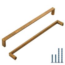 Alças de gabinete KNOKLOCK, pacote com 10, 19,2 cm, latão antigo Alças de gabinete KNOKLOCK, pacote com 10, 19,2 cm, latão antigo