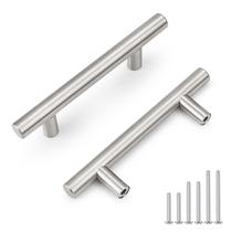 Alças de gabinete Probrico, níquel escovado, aço inoxidável x10 Alças de gabinete Probrico, níquel escovado, aço inoxidável x10