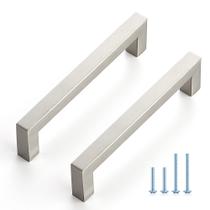 Alças de gabinete Ravinte, pacote com 35, níquel escovado, puxadores de 12,7 cm Alças de gabinete Ravinte, pacote com 35, níquel escovado, puxadores de 12,7 cm