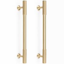Alças de gabinete RZDEAL, latão sólido, centros de furos de 16 cm, 2 unidades Alças de gabinete RZDEAL, latão sólido, centros de furos de 16 cm, 2 unidades