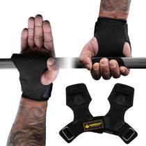 Alças de ginástica M MANUEKLEAR Double Leather Lifting para homens Alças de ginástica M MANUEKLEAR Double Leather Lifting para homens