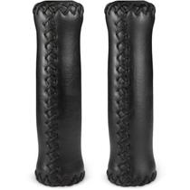 Alças de guidão de bicicleta MARQUE Cruiser Grips em vinil marrom de 135 mm