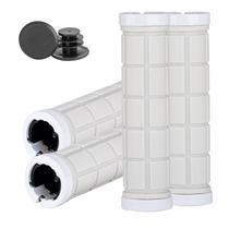 Alças de guidão de bicicleta ROCKBROS, 4 peças, com travamento duplo, antiderrapantes Alças de guidão de bicicleta ROCKBROS, 4 peças, com travamento duplo, antiderrapantes