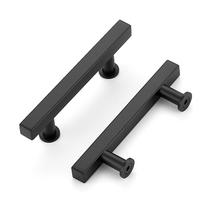 Alças de hardware de gabinete JOY DECOR, preto fosco, 76 mm, pacote 10